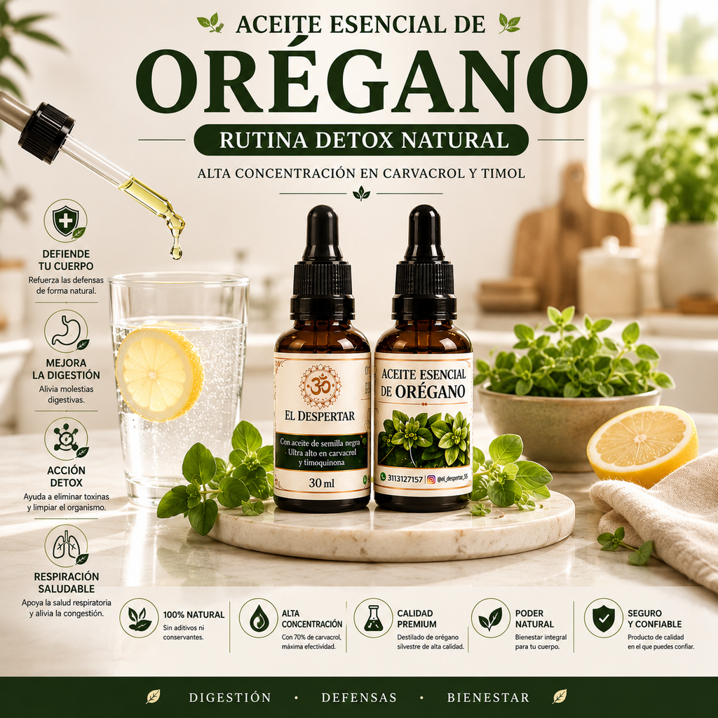 Aceite de Oregano en Gotas