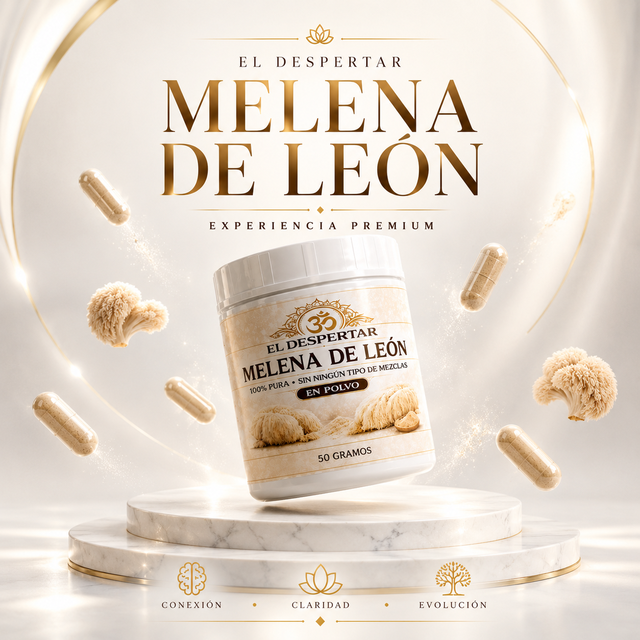 Melena de León en Polvo x 50grs