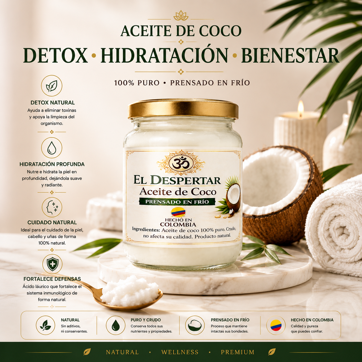 Aceite de Coco Extra Virgen