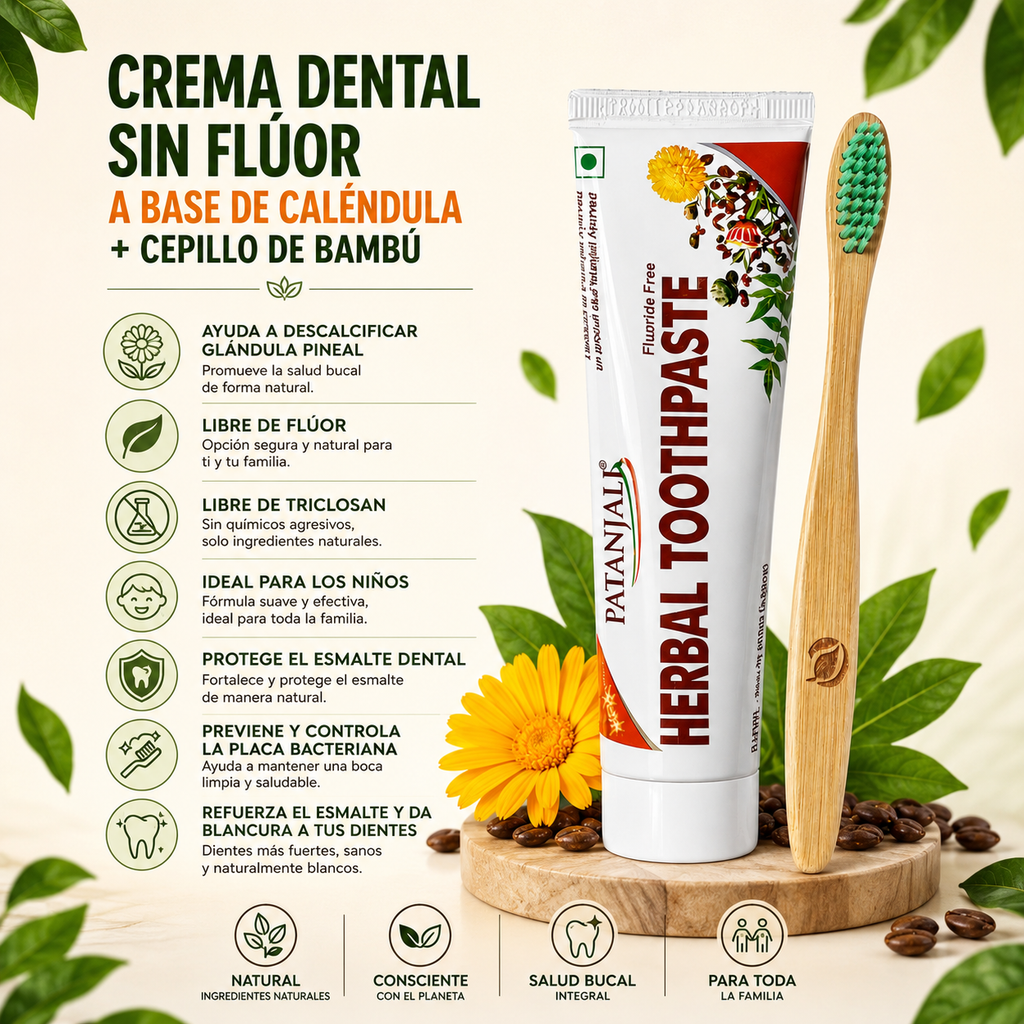 Crema Dental Sin Fluor