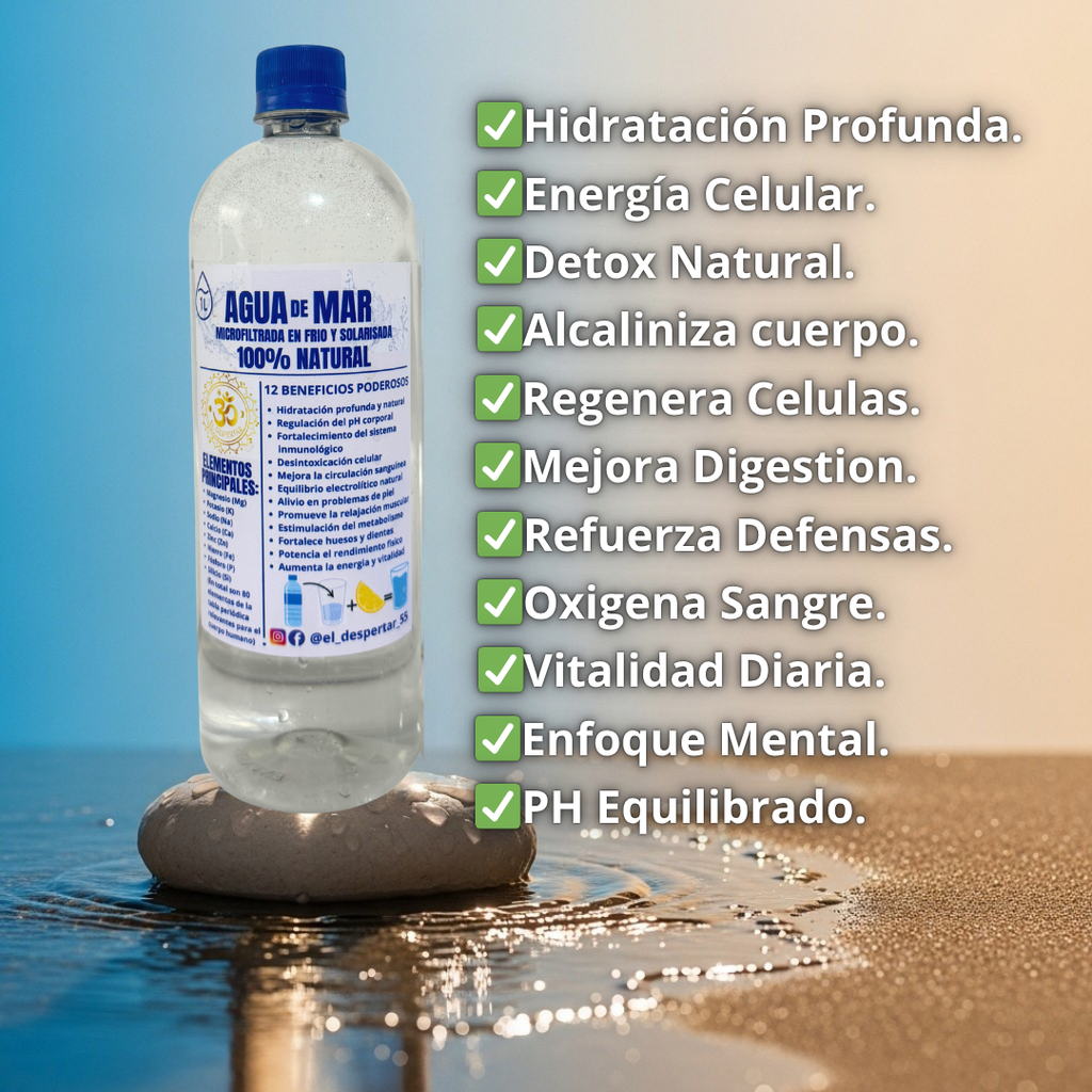 Agua De Mar (6 Litros)